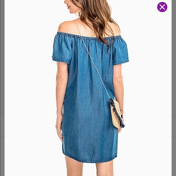 NWT Southern Tide Off-Shoulder Dress - Picture 2 of 9